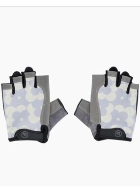 MOVEACTIVE Grip Gloves | Light Blue | Medium | Pilates Barre Gym Biking Lifting